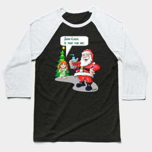 Funny Santa Claus original santa v2 Baseball T-Shirt